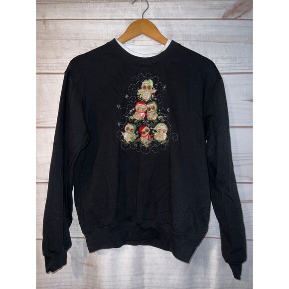 Ugly Christmas Sweater Sweaters - Ugly Christmas Sweater Sweatshirt Xmas Size Small